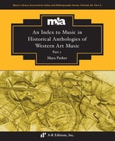 An Index to Music in Selected Historial Anthologies of Western Art Music, Part 2 book cover